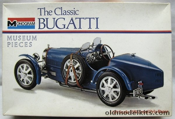 Monogram 1/24 Bugatti 35B Grand Prix Racer - Museum Pieces Issue, 8205-0350 plastic model kit